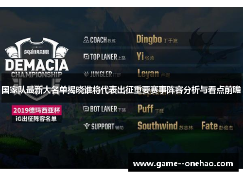 国家队最新大名单揭晓谁将代表出征重要赛事阵容分析与看点前瞻